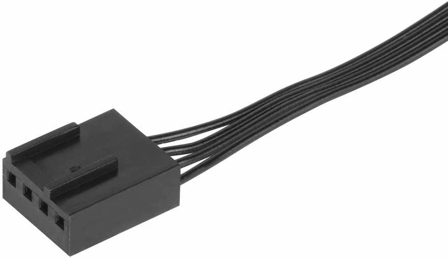 SilverStone SST-AS140B-ARGB Air Slimmer 140 PWM Fan – juodas
