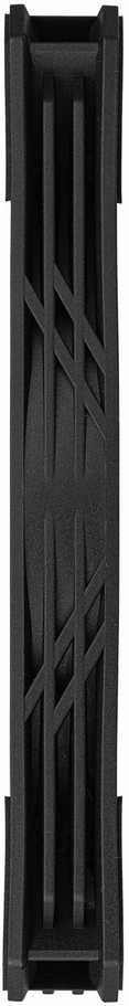 SilverStone SST-AS140B Air Slimmer 140 PWM korpuso ventiliatorius – juodos spalvos