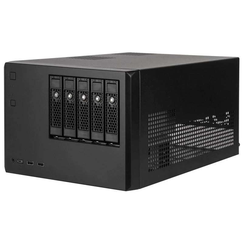 „SilverStone SST–CS351B SAS–12G–/SATA–6G“ jungtis NAS