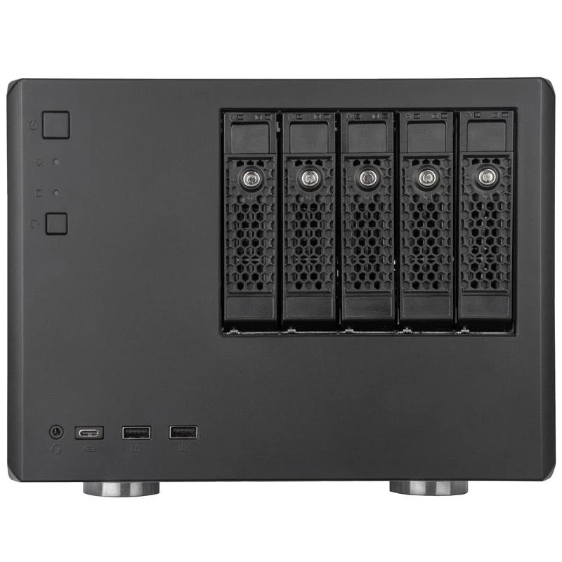 „SilverStone SST–CS351B SAS–12G–/SATA–6G“ jungtis NAS