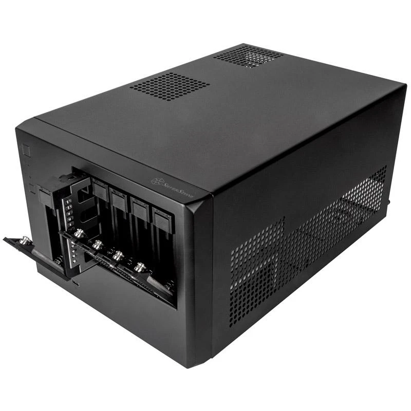 „SilverStone SST–CS351B SAS–12G–/SATA–6G“ jungtis NAS