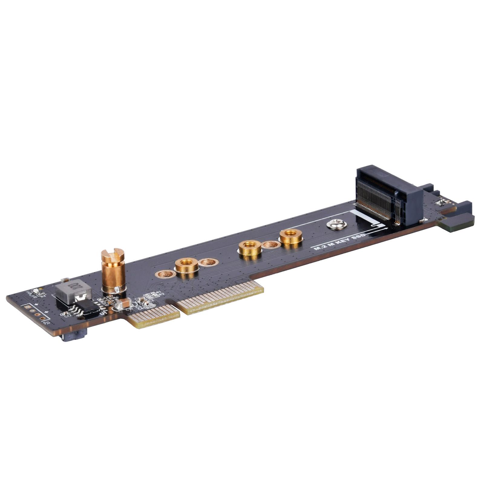 SilverStone Silverstone SST-ECM28 M.2/SATA Adapterkarte, PCIe 4.0, 1x M-Key, 1x SATA