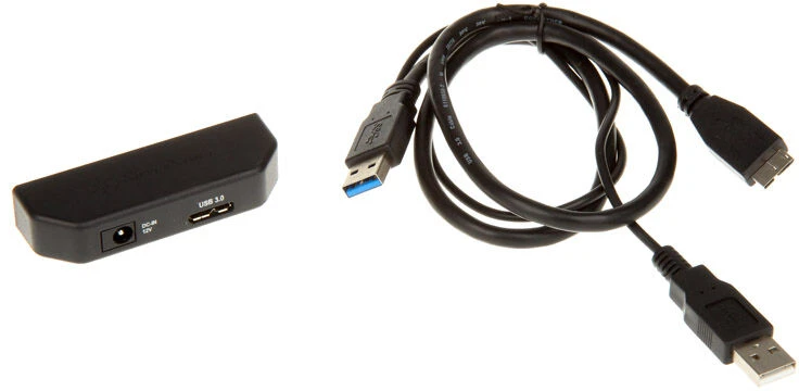 Kieszeń SilverStone (SSTEP02BUSB3.0zuSATAAdapterschwarz)