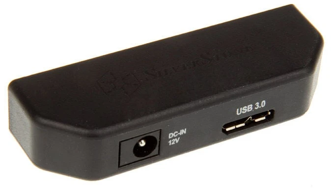 Kieszeń SilverStone (SSTEP02BUSB3.0zuSATAAdapterschwarz)