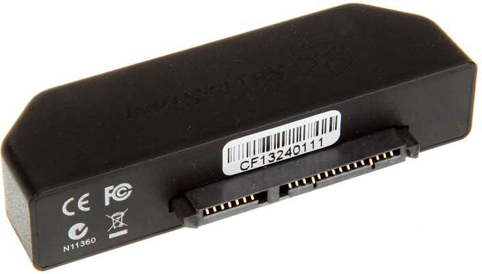 Kieszeń SilverStone (SSTEP02BUSB3.0zuSATAAdapterschwarz)
