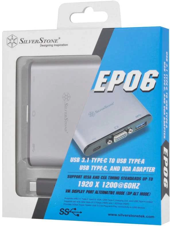 „SilverStone EP06C“ stotis / replikatorius (SST-EP06C)