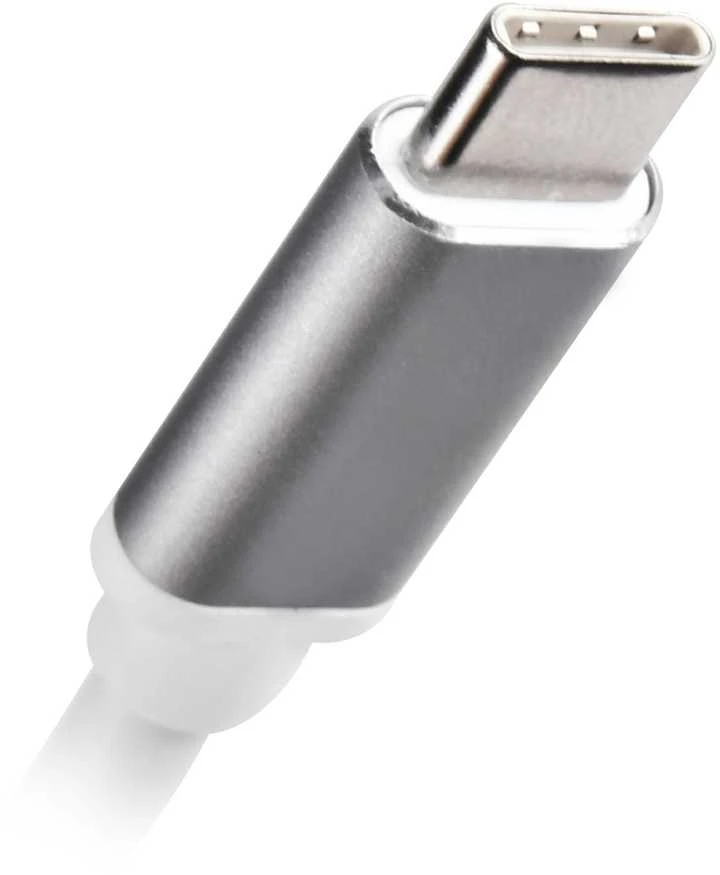 Adapteris USB SilverStone SST-EP16C USB-C - HDMI + VGA Sidabrinė (40186)