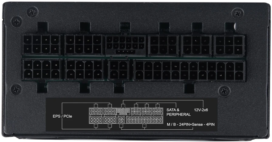 „Silverstone SST-EX1200R-PL Platinum“ maitinimo šaltinis