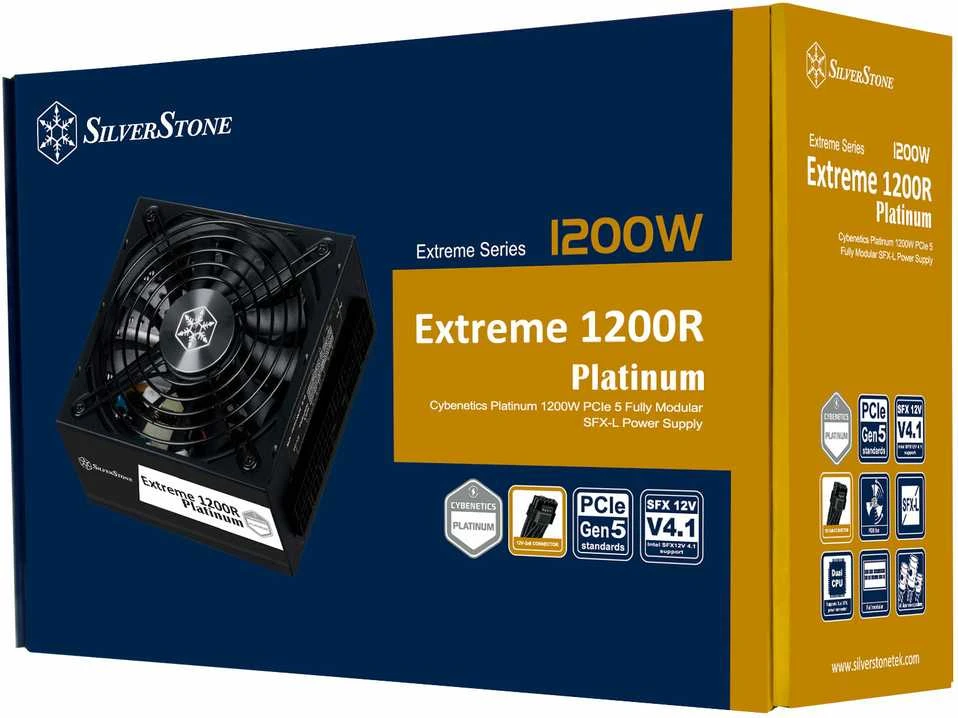 „Silverstone SST-EX1200R-PL Platinum“ maitinimo šaltinis
