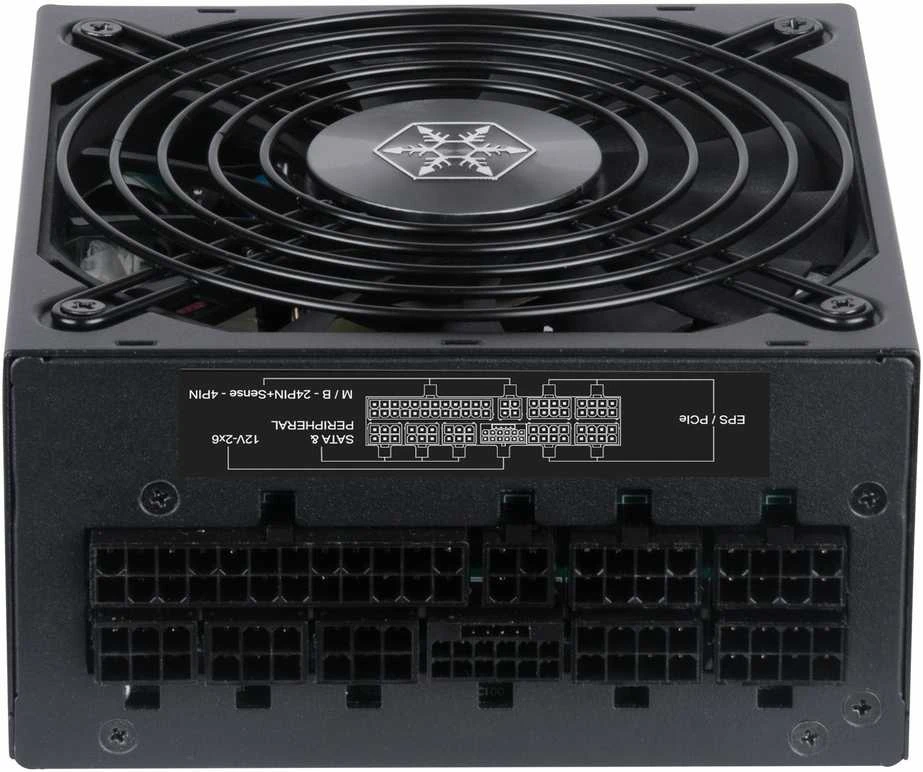 „Silverstone SST-EX1200R-PL Platinum“ maitinimo šaltinis