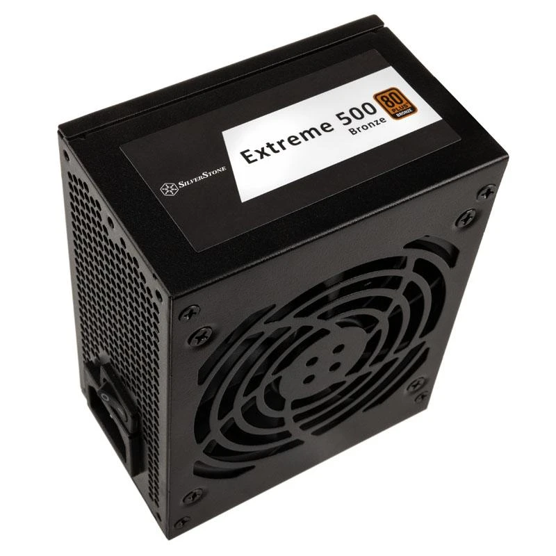 „SilverStone SST-EX500-B Extreme SFX“ maitinimo šaltinis, 80 PLUS bronze, 500 vatų