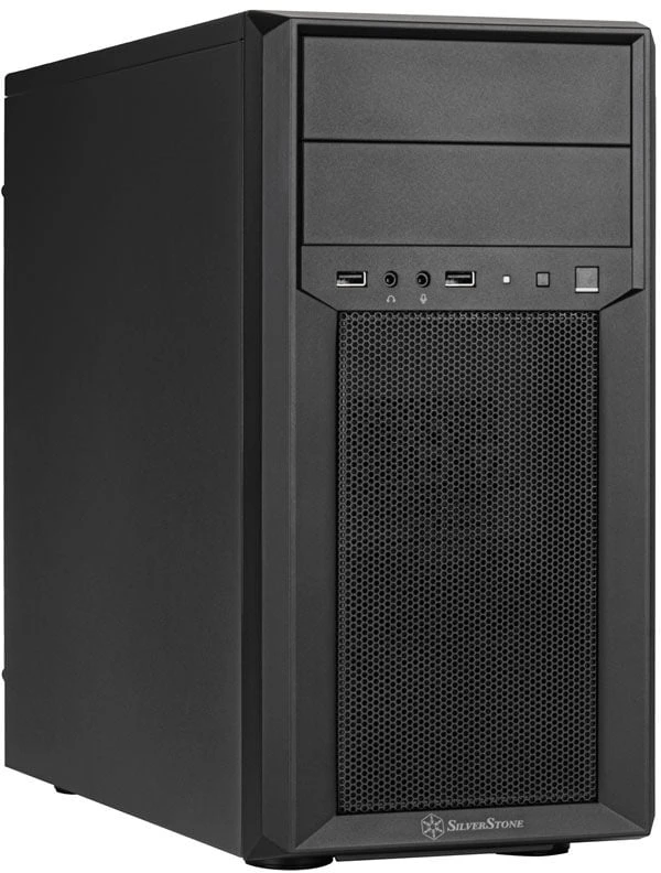 „Silverstone SST-FA313-B“ mikro-ATX korpusas