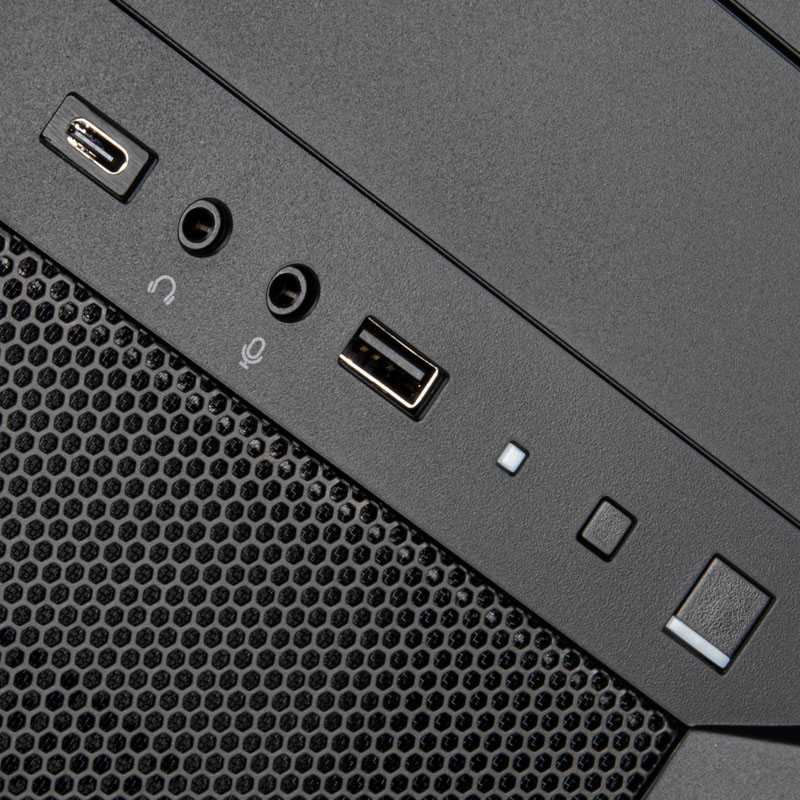 „Silverstone SST-FA313-B“ mikro-ATX korpusas