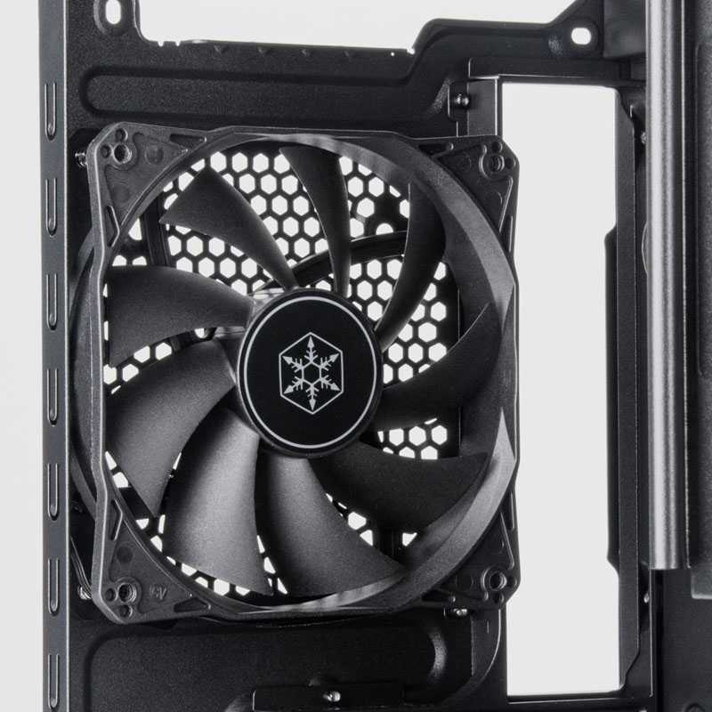 „Silverstone SST-FA313-B“ mikro-ATX korpusas