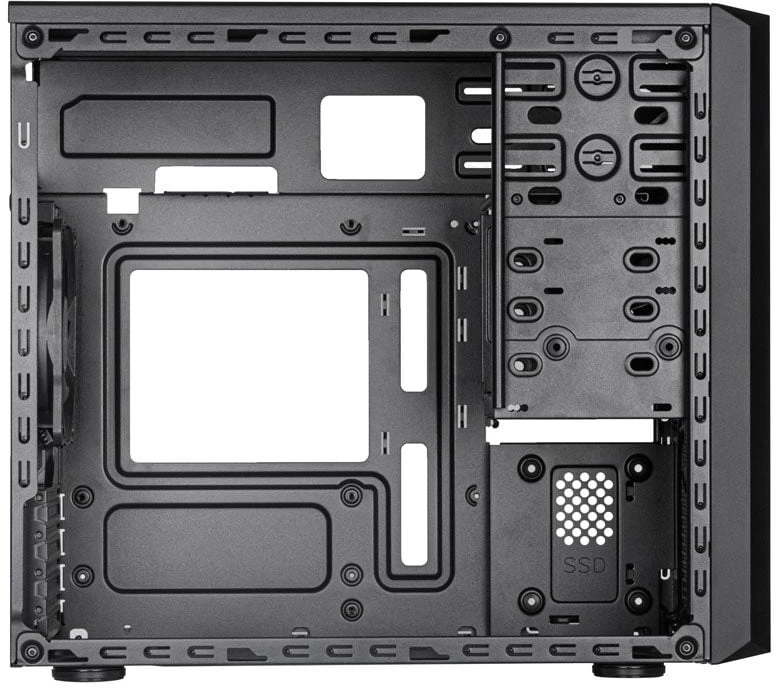 „Silverstone SST-FA313-B“ mikro-ATX korpusas