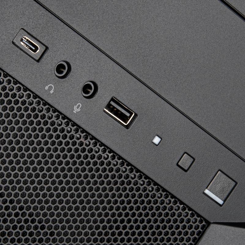 „Silverstone SST-FA313-B“ mikro-ATX korpusas