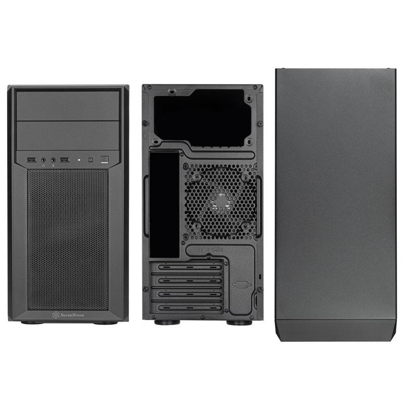 „Silverstone SST-FA313-B“ mikro-ATX korpusas