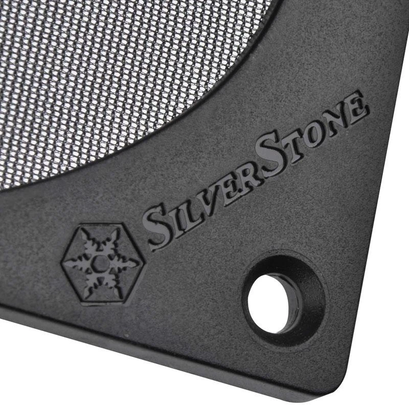 „SilverStone SST-FF125B“ magnetinis didelio srauto dulkių filtras, juodas – 120 mm