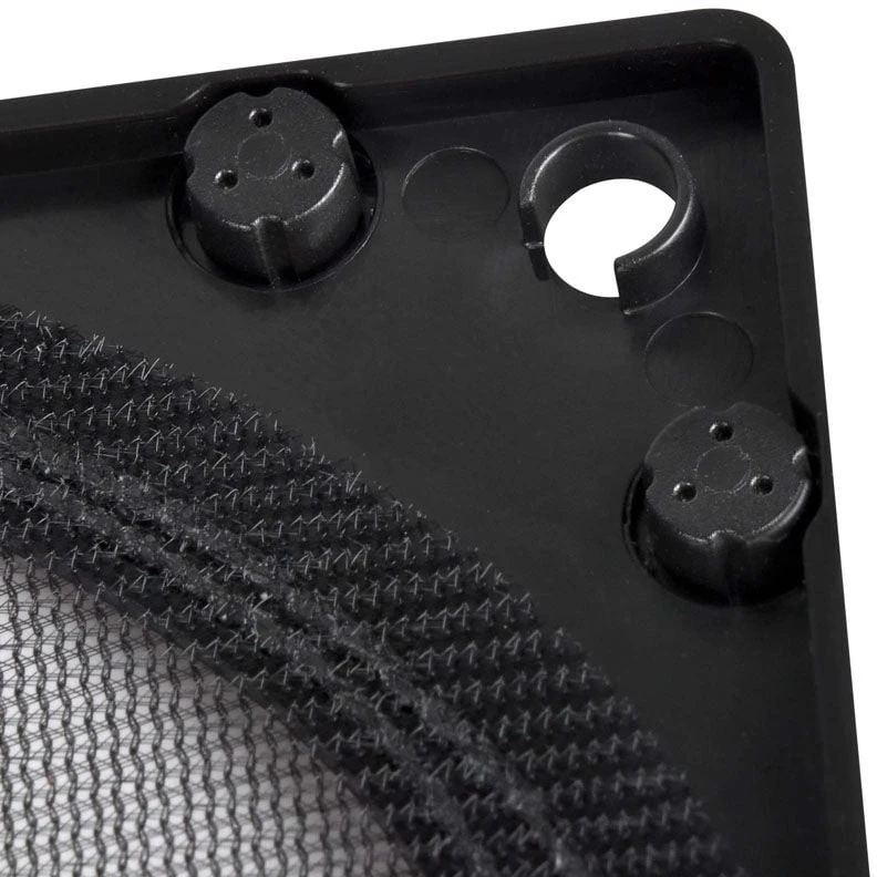 „SilverStone SST-FF125B“ magnetinis didelio srauto dulkių filtras, juodas – 120 mm