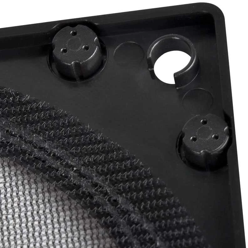 „SilverStone SST-FF125B“ magnetinis didelio srauto dulkių filtras, juodas – 120 mm