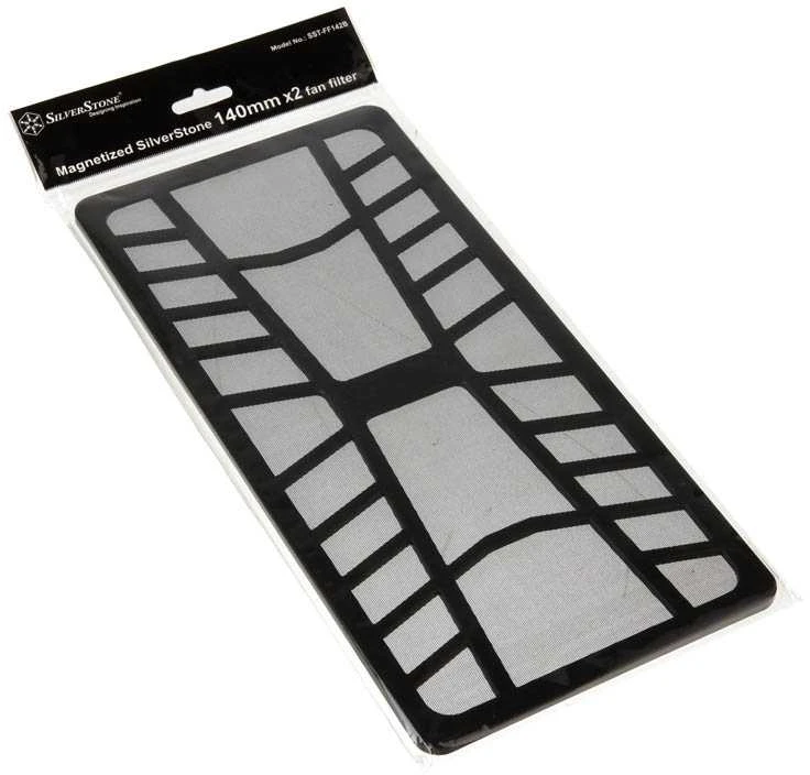 SilverStone SST-FF142B 320x155mm FAN-filter Juodas