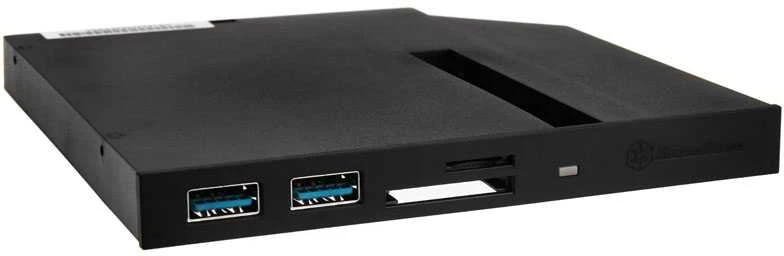 SilverStone Slim ODD 12,7 mm skyrelis, skirtas M.2 SATA diskui (SST-FPS01)