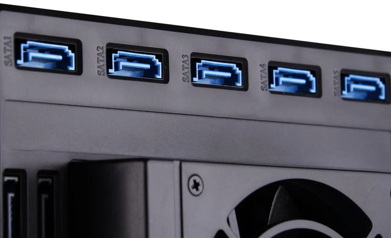 SilverStone SST-FS305-12G 3.5" 5-Bay External Case - Juodas