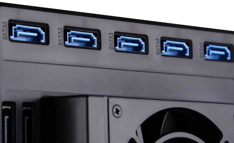 Silverstone FS305-12G, change frame (juodas)