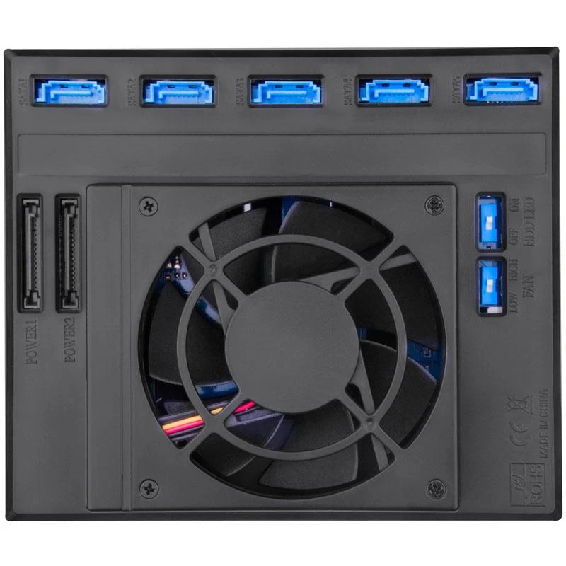 Silverstone FS305-12G, change frame (juodas)