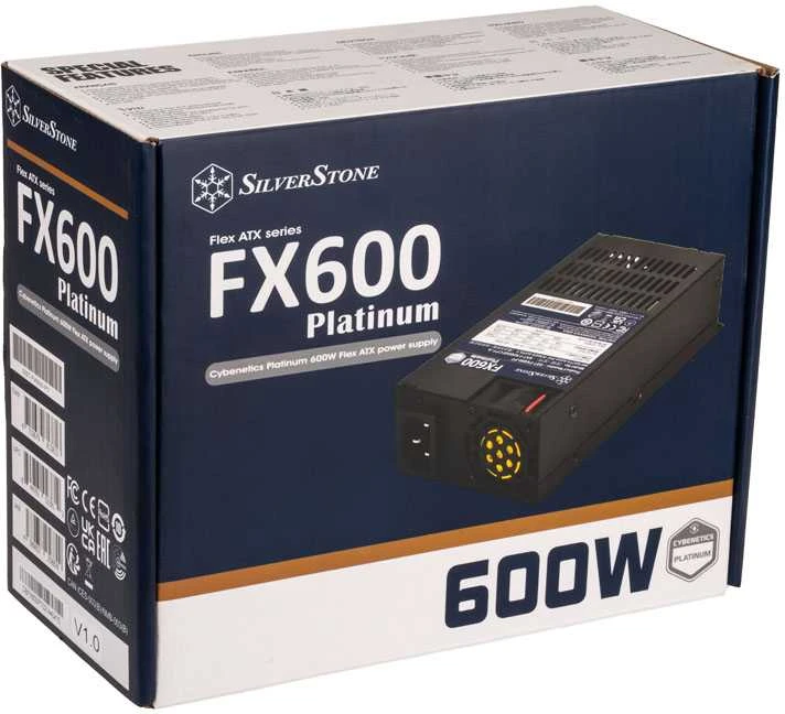 „SilverStone SST-FX600-PT FX600 Platinum“ maitinimo šaltinis – 600 vatų