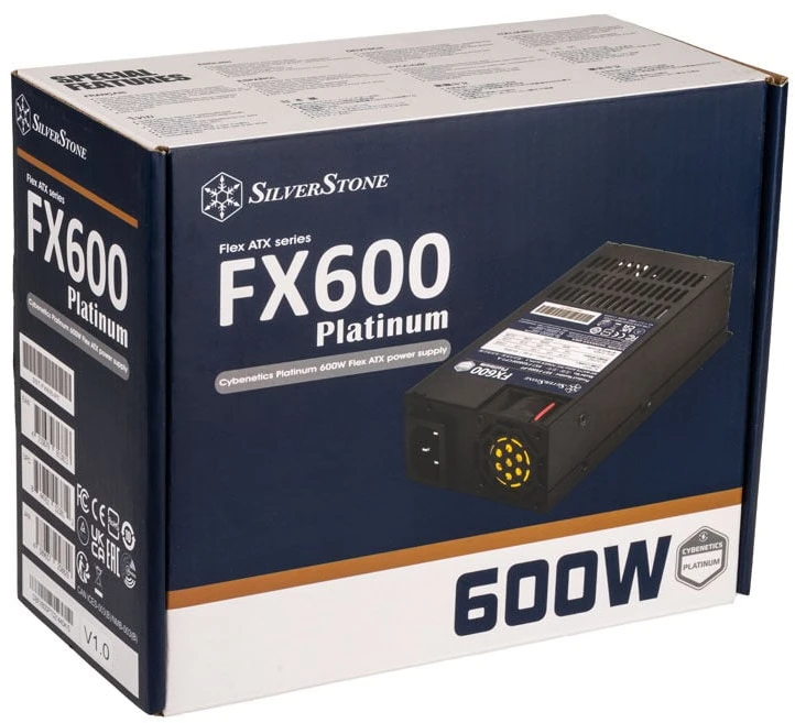 „SilverStone SST-FX600-PT FX600 Platinum“ maitinimo šaltinis – 600 vatų