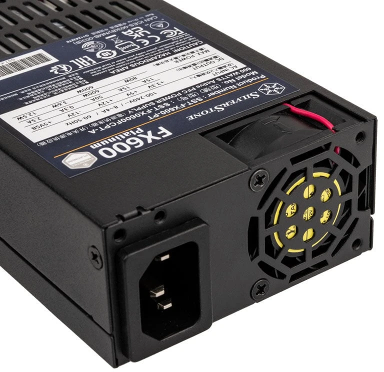 „SilverStone SST-FX600-PT FX600 Platinum“ maitinimo šaltinis – 600 vatų