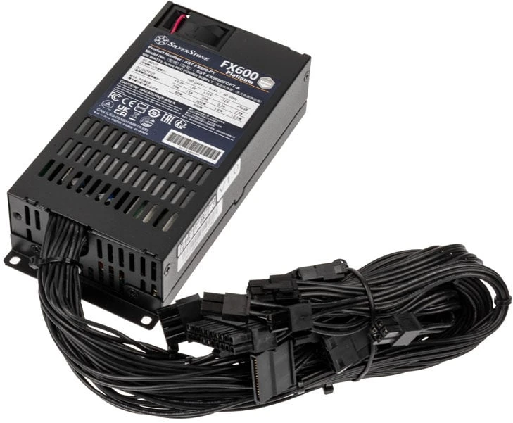 „SilverStone SST-FX600-PT FX600 Platinum“ maitinimo šaltinis – 600 vatų