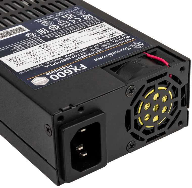 „SilverStone SST-FX600-PT FX600 Platinum“ maitinimo šaltinis – 600 vatų