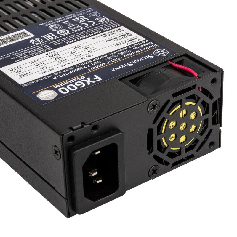 „SilverStone SST-FX600-PT FX600 Platinum“ maitinimo šaltinis – 600 vatų
