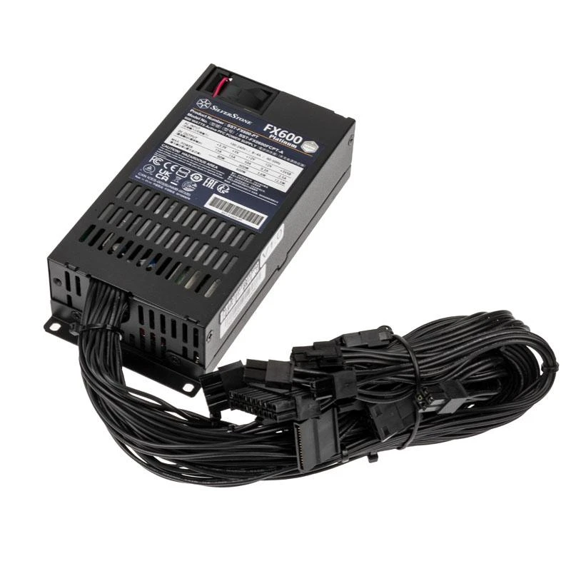 „SilverStone SST-FX600-PT FX600 Platinum“ maitinimo šaltinis – 600 vatų