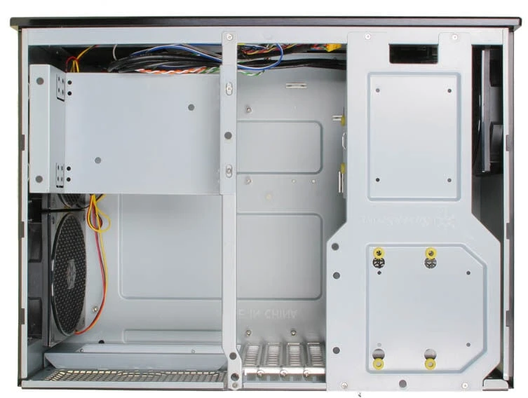 PC korpusas Silverstone SST-GD04B USB 3.0 Grandia HTPC Micro ATX, Juodas