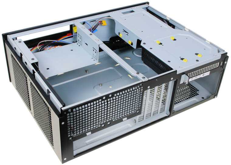 PC korpusas Silverstone SST-GD04B USB 3.0 Grandia HTPC Micro ATX, Juodas
