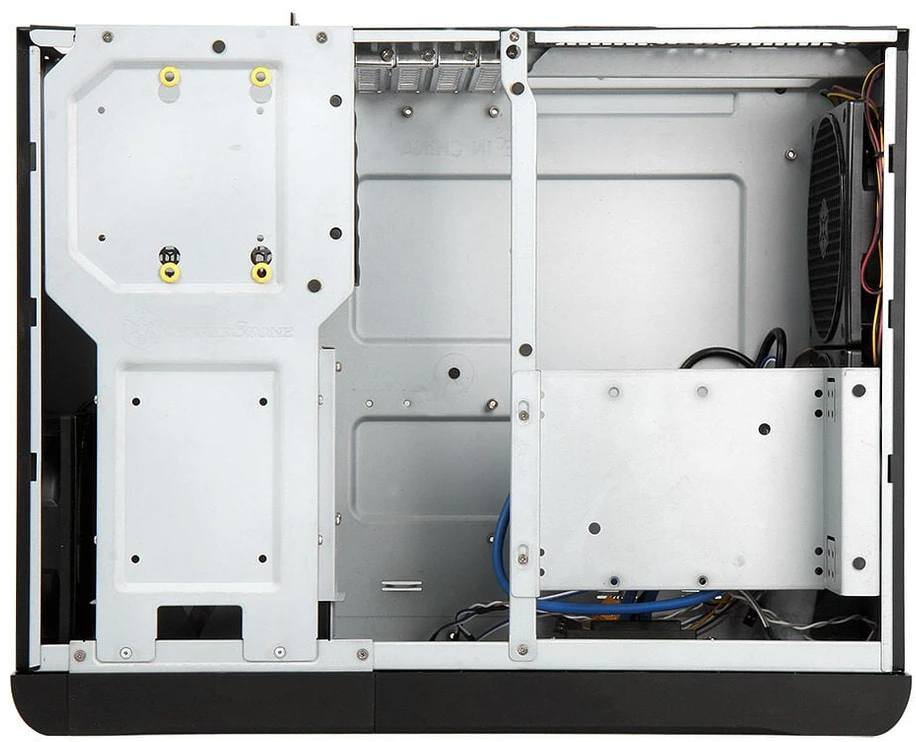 PC korpusas Silverstone SST-GD06B Grandia HTPC Micro ATX, Juodas