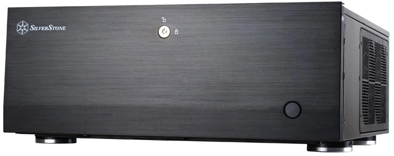 „SilverStone SST–GD07B–C“ – „Grandia Airflow“ stacionarus kompiuteris, USB–C – juodas