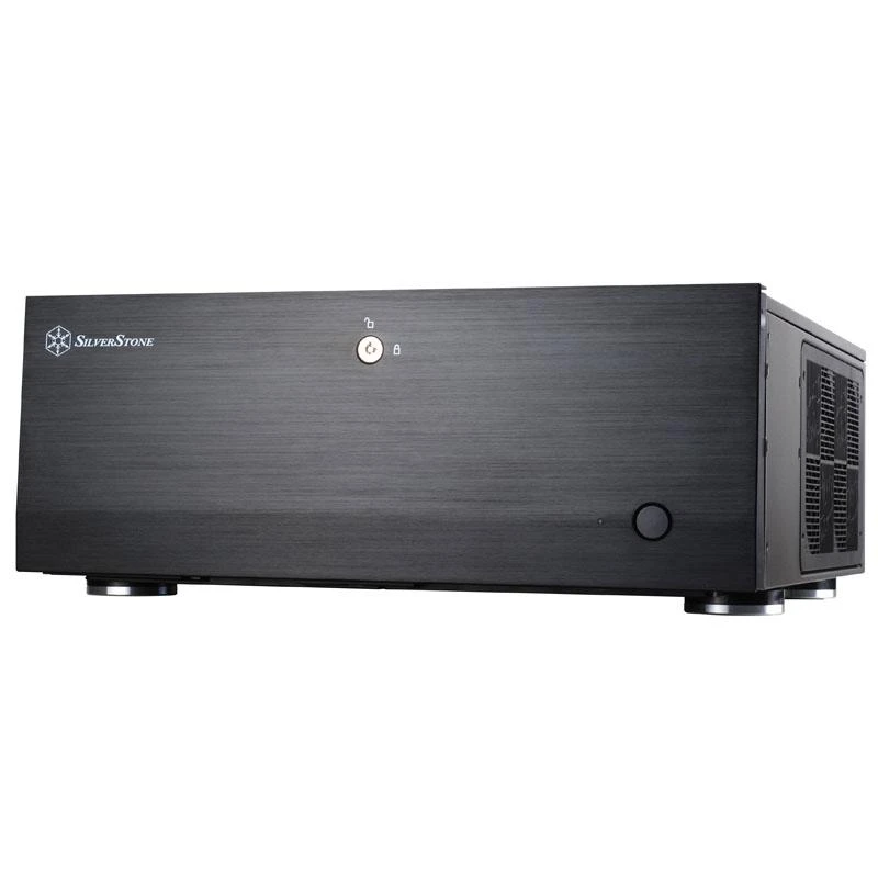 „SilverStone SST–GD07B–C“ – „Grandia Airflow“ stacionarus kompiuteris, USB–C – juodas