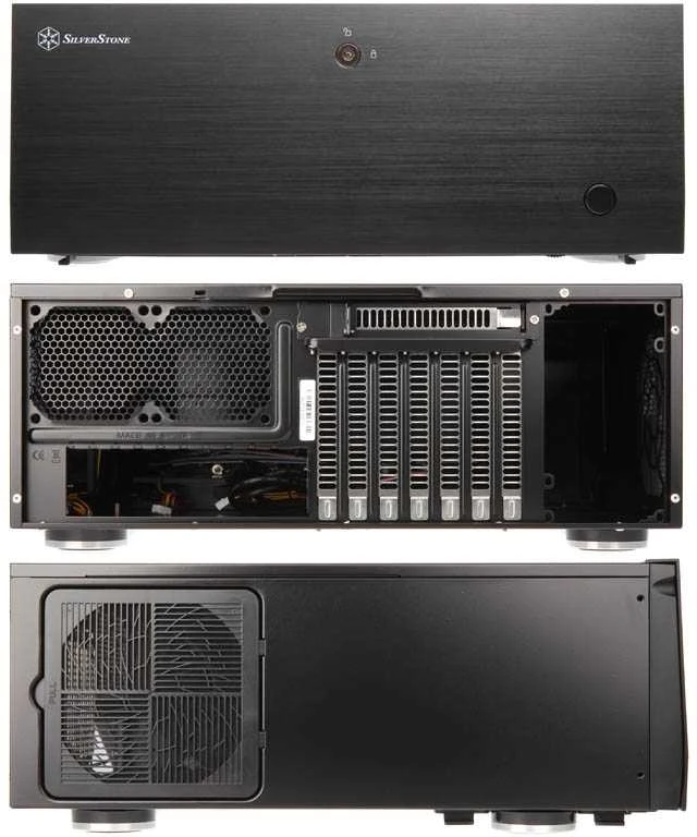 SilverStone SST–GD07B USB 3.0 Grandia Desktop – juoda