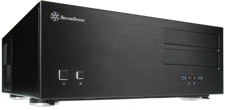 SilverStone SST–GD08B USB 3.0 Grandia Desktop – juoda
