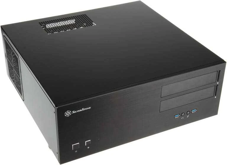 SilverStone SST–GD08B USB 3.0 Grandia Desktop – juoda