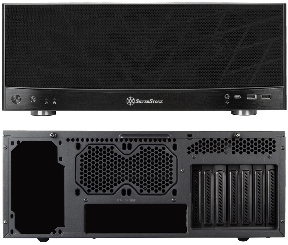 SilverStone SST-GD11B – Grandia Airflow Desktop – juodas