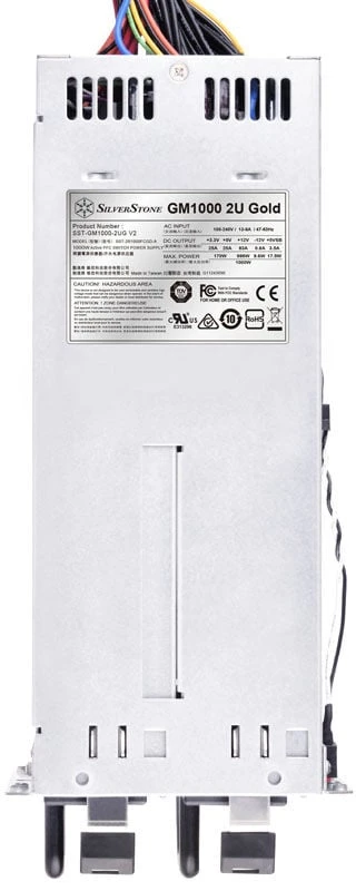 Maitinimo šaltinis serwerowy SilverStone SilverStone SST-GM1000-2UG V2 redundantes 2HE-įkroviklis - 1000 Watt