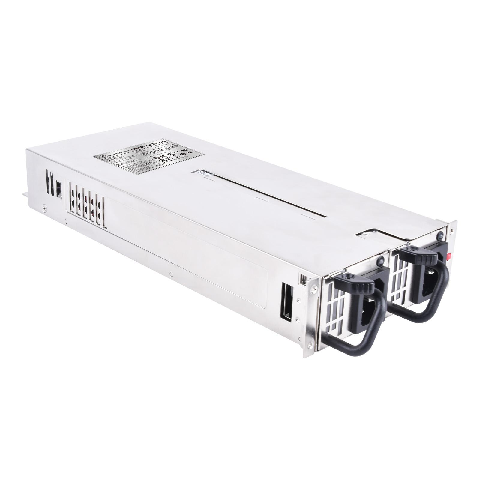 SilverStone SST-GM400-1UB Gemini Series redundantes Serverpower supply - 2x 400 Watt