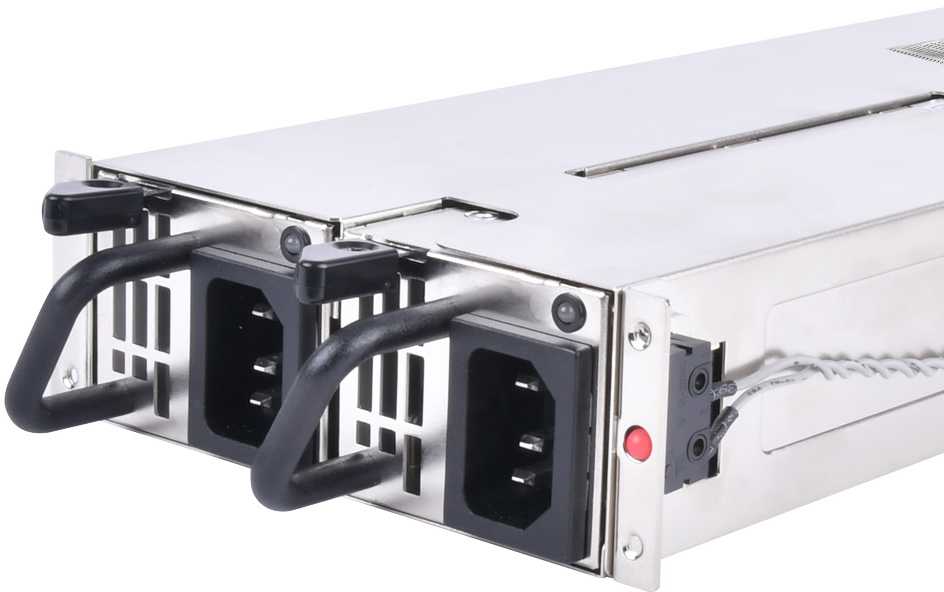 SilverStone SST-GM400-1UB Gemini Series redundantes Serverpower supply - 2x 400 Watt