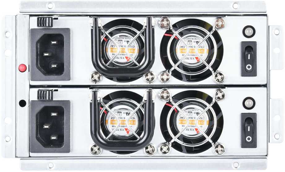SilverStone SST-GM600-S redundantes Serverpower supply - 2x 600 Watt