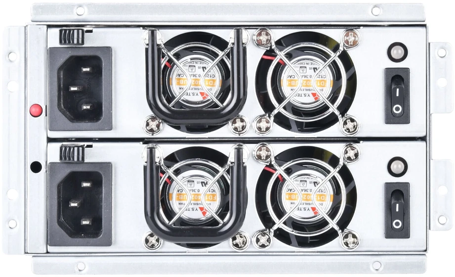 „SilverStone SST-GM600-S“ atsarginis serverio maitinimo šaltinis - 2 x 600 vatų